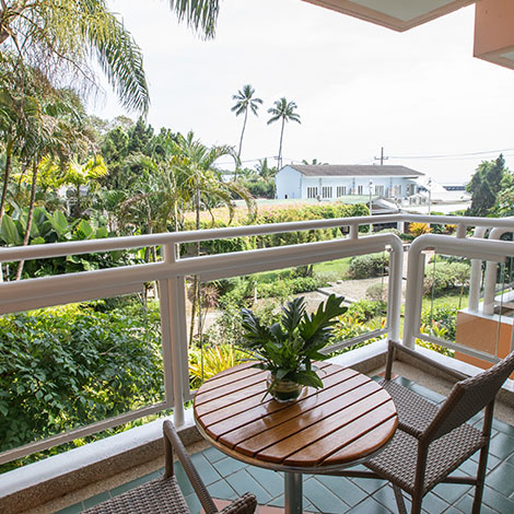 Relax on your private veranda.